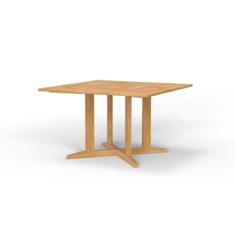 48" Pyramid Teak Table