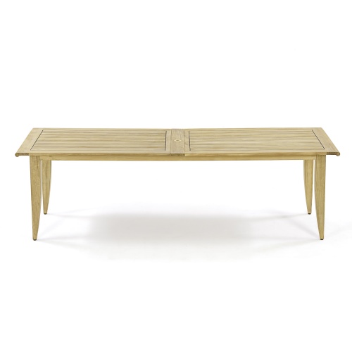 Laguna 11 ft Large Teak Extendable Table - Picture L