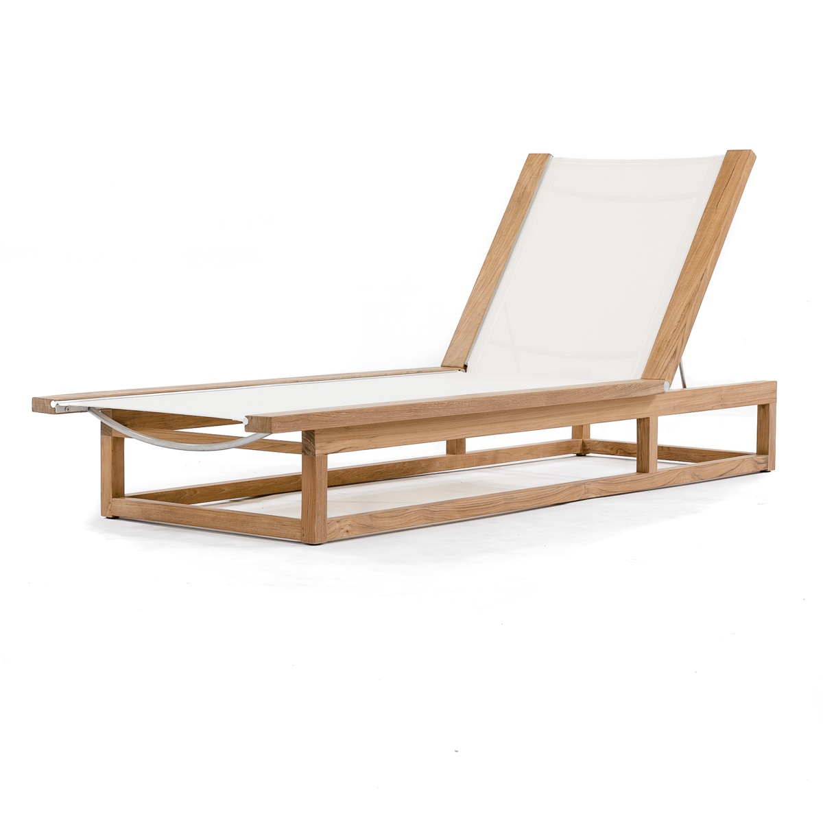 Maya Teak Sling Lounger Frame