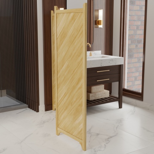 Teak Privacy Shoji Screen - Picture D