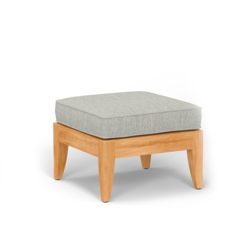 Laguna Teak Ottoman with Sunbrella Cushion - Picture A