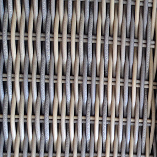 Valencia Woven All Weather Wicker Parsons Chair - Picture C