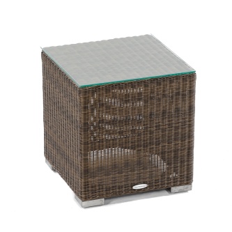 Malaga Side Table - Glass Top Included