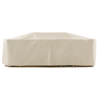Laguna Veranda 9 pc Teak Dining Set Cover