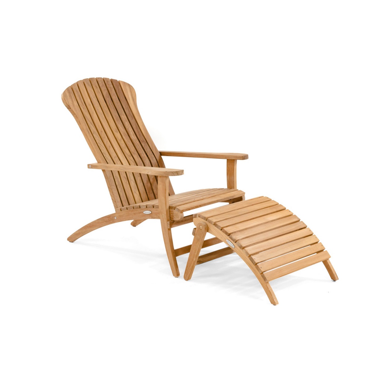 Adirondack Lounger and Ottoman