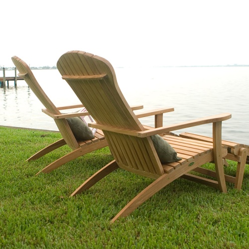 Adirondack Chair with Footrest - Picture K