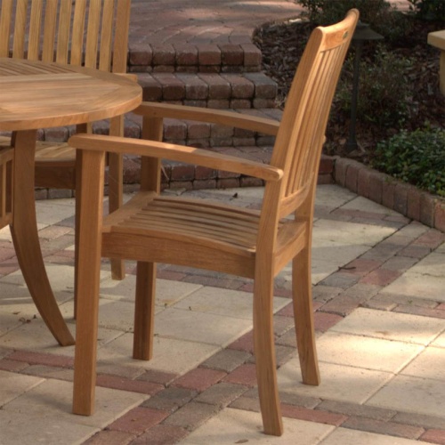 5 pc Grand Hyatt Teak Dining Set - Picture N