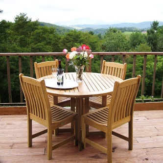 5 pc Veranda Barbuda Teak Set