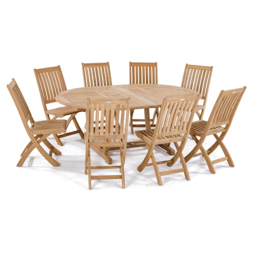 9 pc Martinique Barbuda Dining Set - Picture A