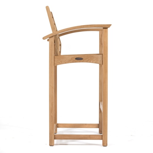 5 pc Somerset Teak High Bar and Stool Set - Picture K