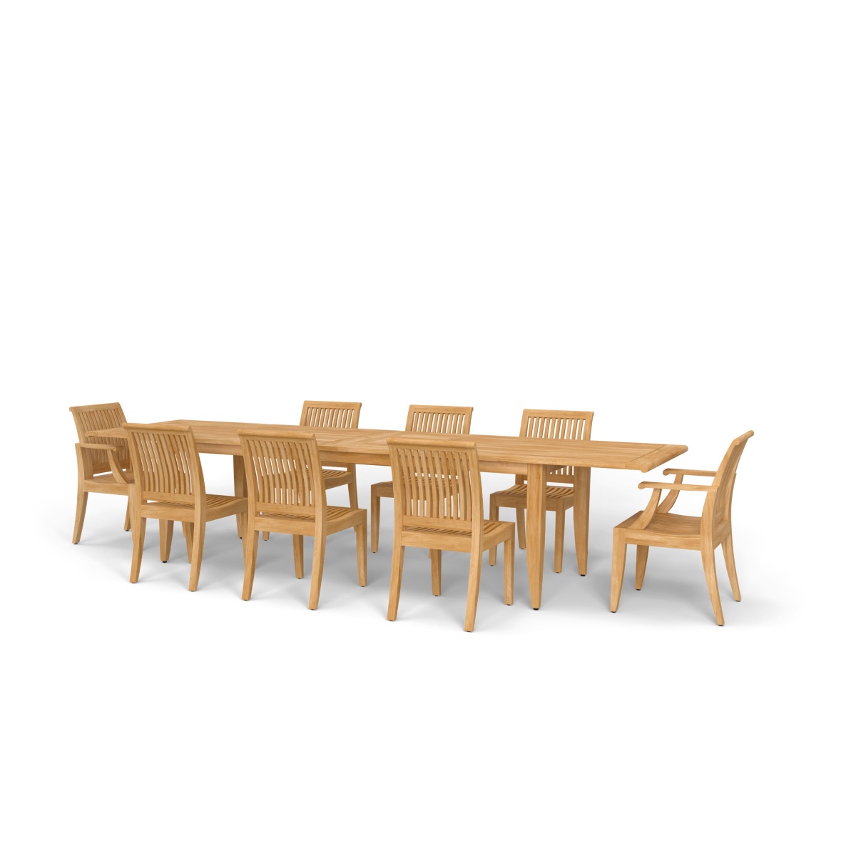 Laguna 9 pc Teak Dining Set