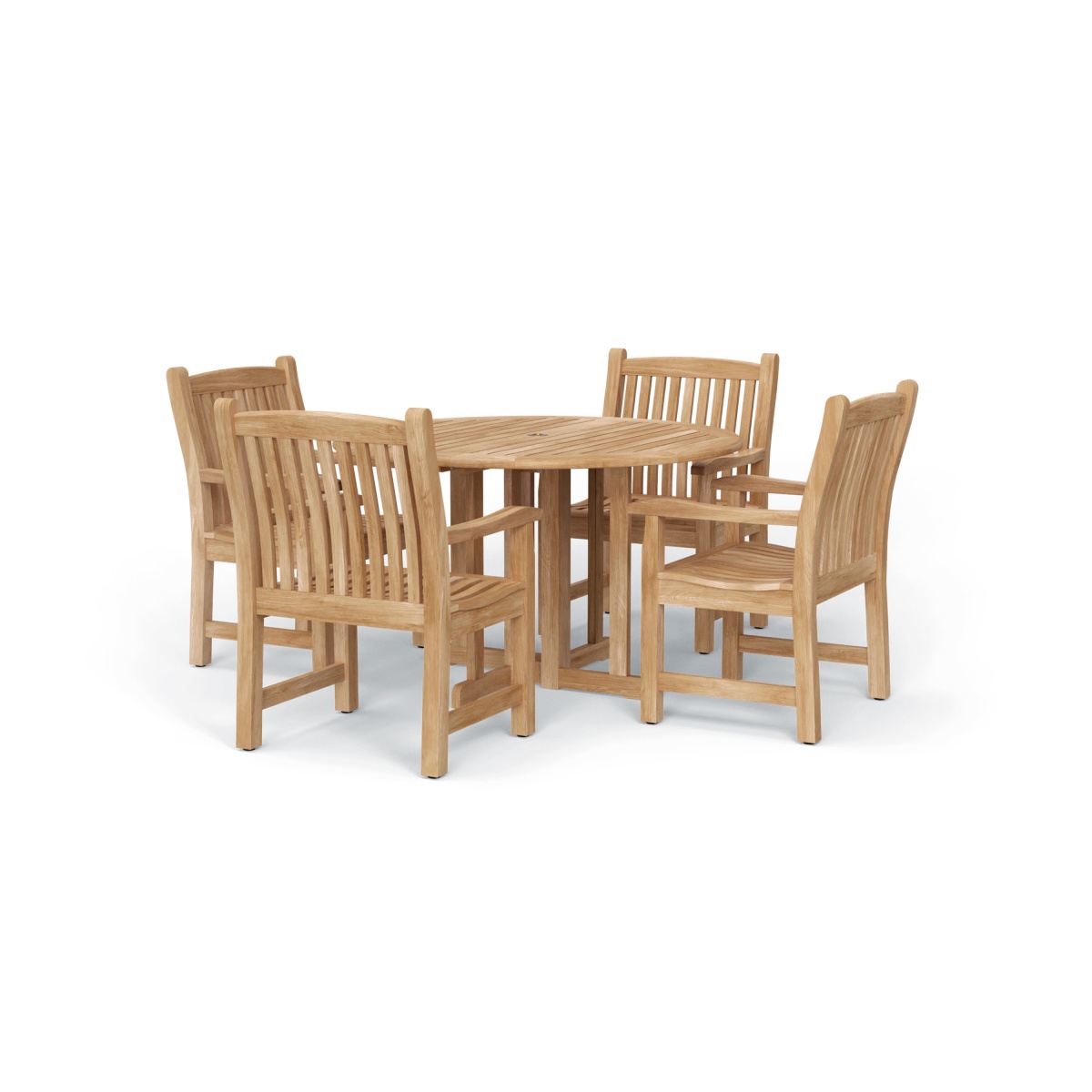 5 pc Veranda Barbuda Teak Dining Set