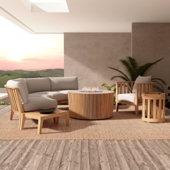 7 pc Kafelonia Lounge Sofa Set
