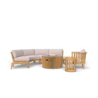 7 pc Kafelonia Lounge Sofa Set