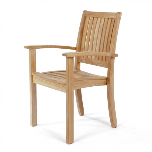 7 pc Martinique Sussex Teak Dining Set - Picture L