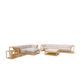 Maya 7 pc Sectional Furniture Set