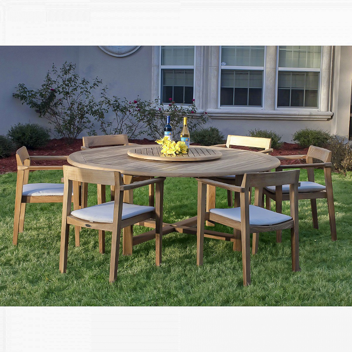 7 pc Buckingham Horizon Teak Set
