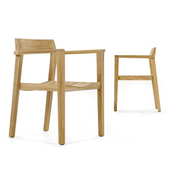 9 pc Montserrat Horizon Teak Dining Set