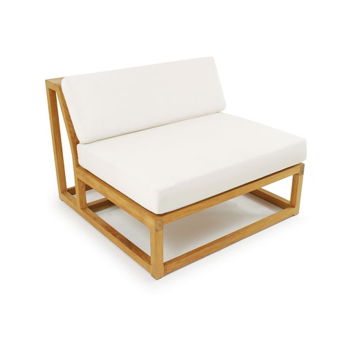 Maya 6 pc Teak Sectional Set - Picture L
