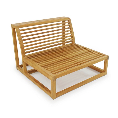 Maya 6 pc Teak Sectional Set - Picture M