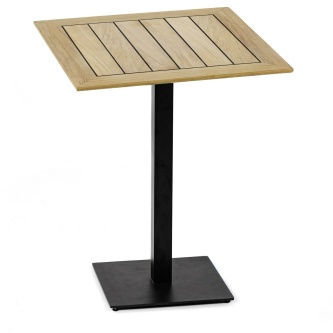 Vogue 42 inch Square Bar Table and Base Combo