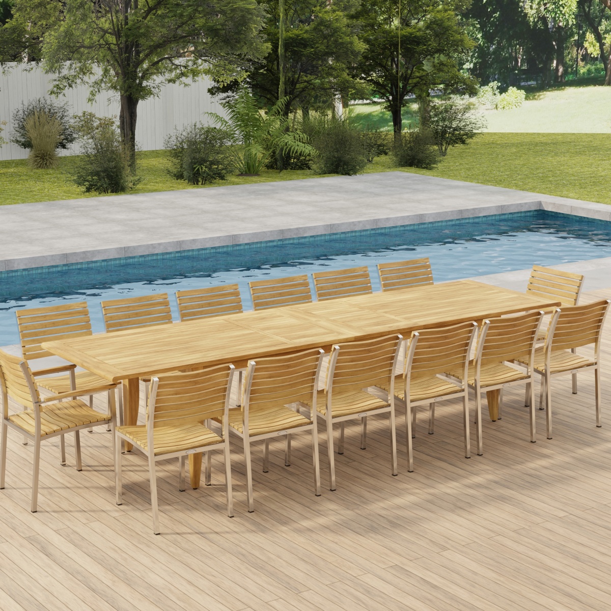 Laguna Vogue 15 pc Dining Set