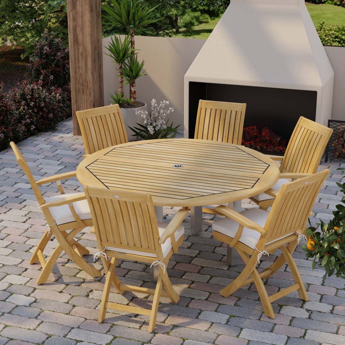 7 pc Vogue Barbuda Dining Set