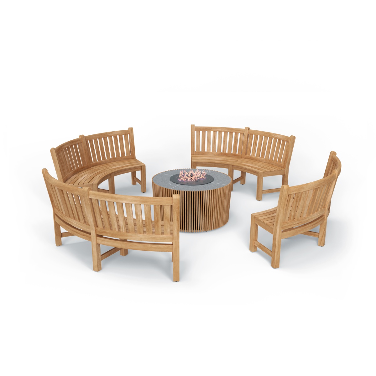 Agora Fire Table Buckingham Set