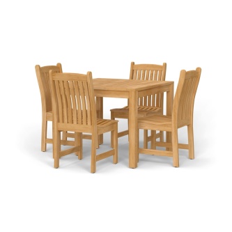 Veranda Bistro Teak Dining Set