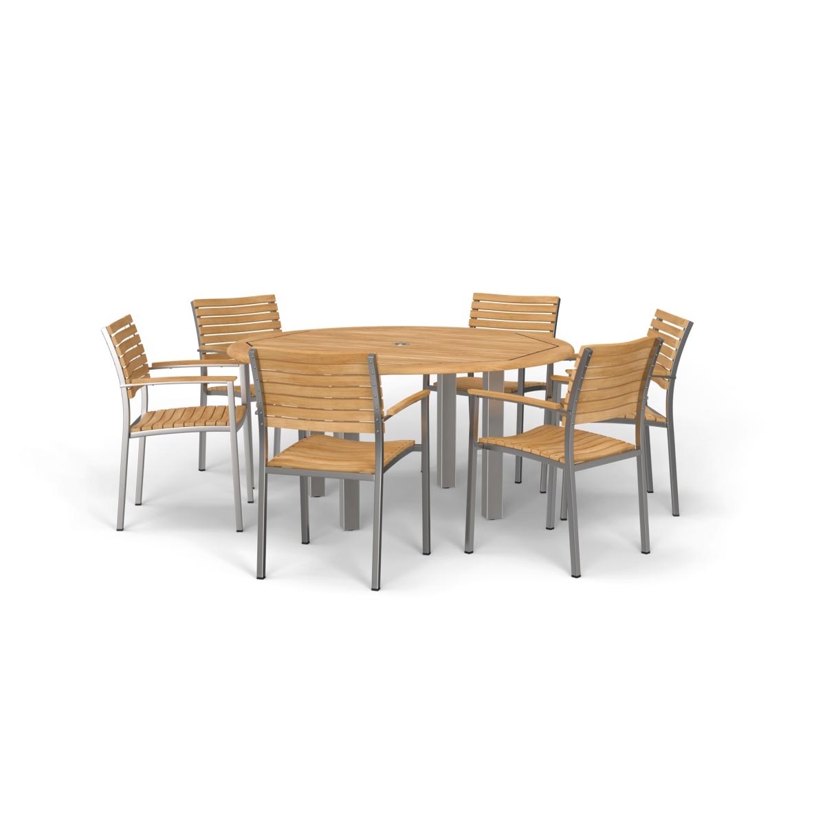 7 pc Vogue Teak Dining Set