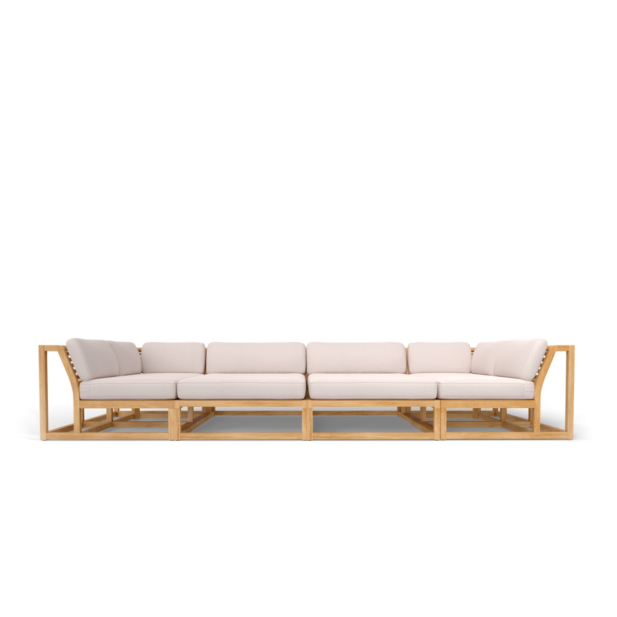 4 pc Maya Teak Daybed Set