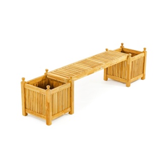 Single Planter Bench Set