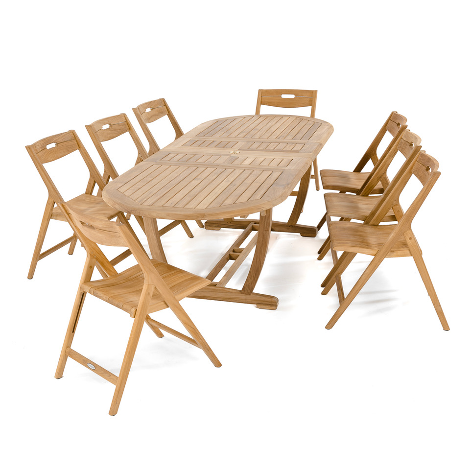 Montserrat Surf 9 pc Dining Set