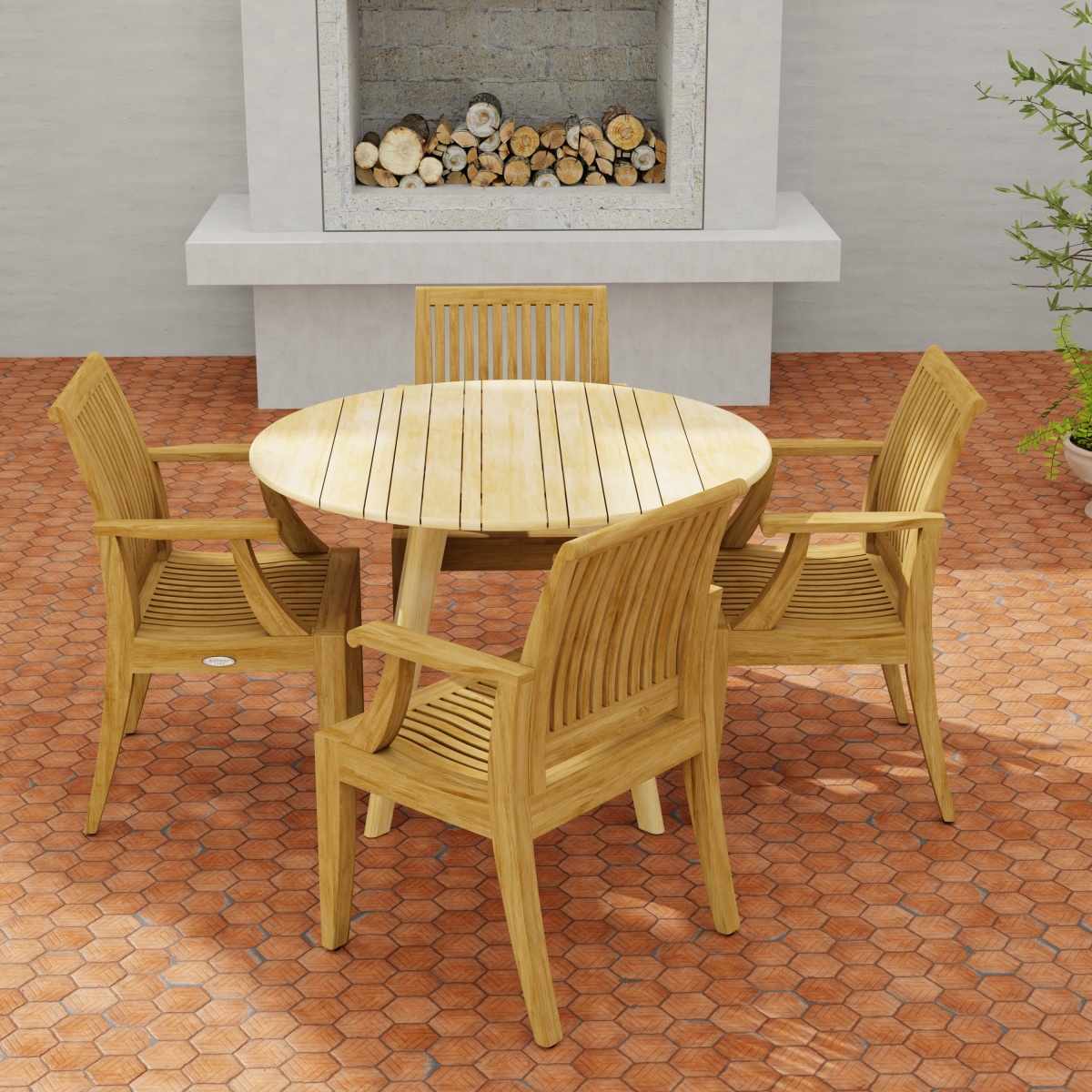 5 pc Laguna & Surf Dining Set
