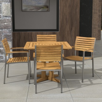 5 pc Vogue Pyramid Dining Set