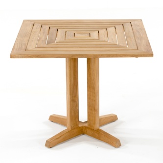 5 pc Barbuda Pyramid Teak Dining Set