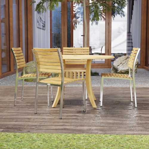 Grand Hyatt Vogue 5 pc Dining Set - Picture A