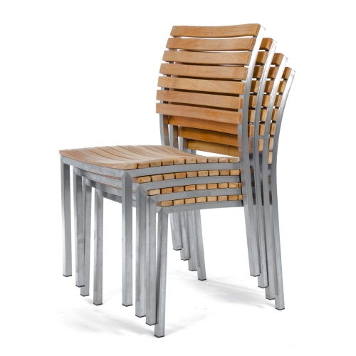 Vogue Bistro Teak Dining Set - Picture P
