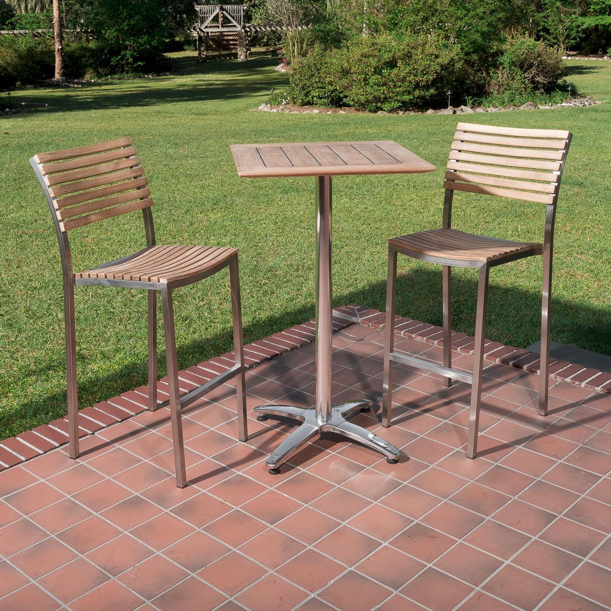 Vogue Stainless High Bar Set