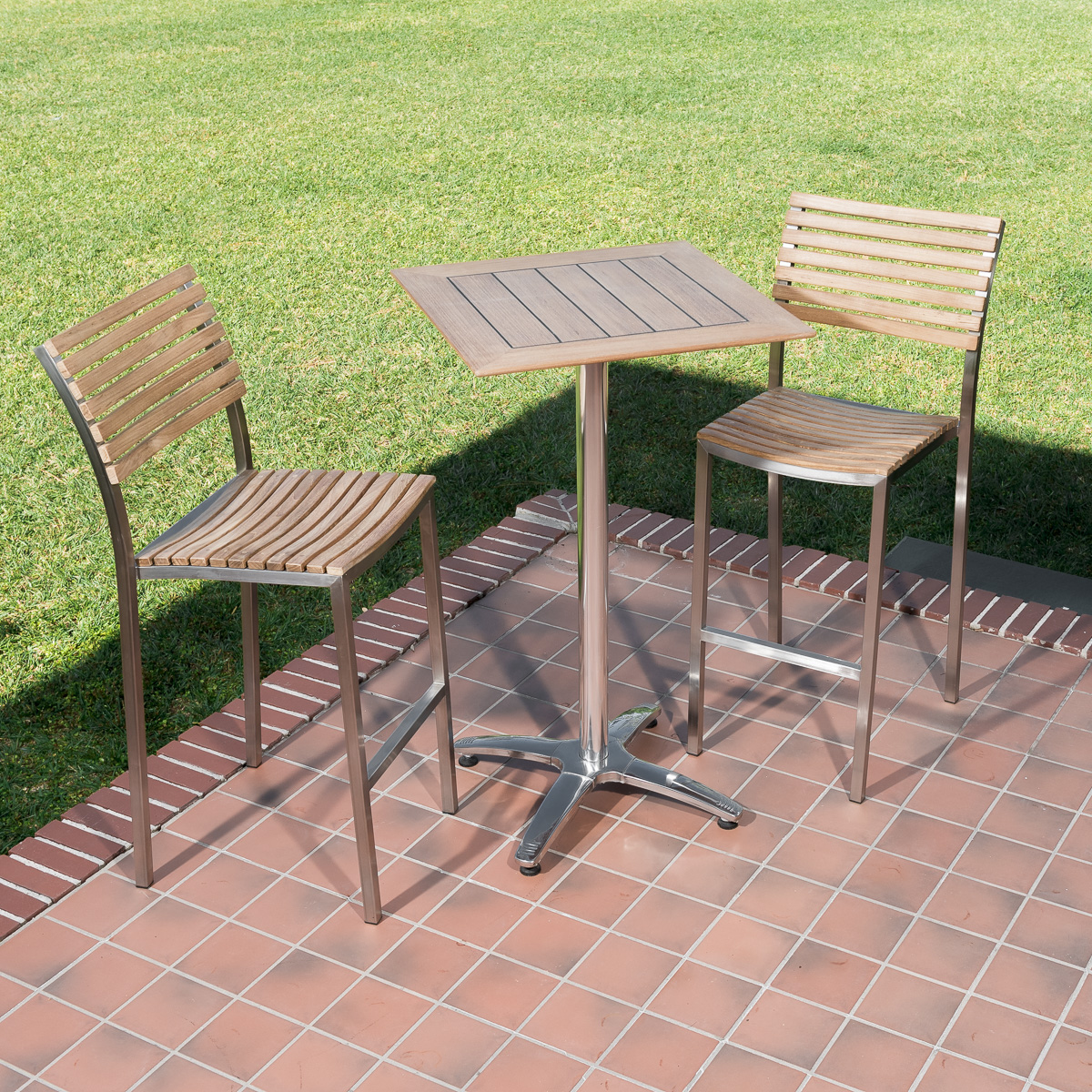 Vogue Stainless High Bar Set
