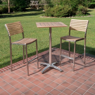 Vogue Stainless High Bar Set