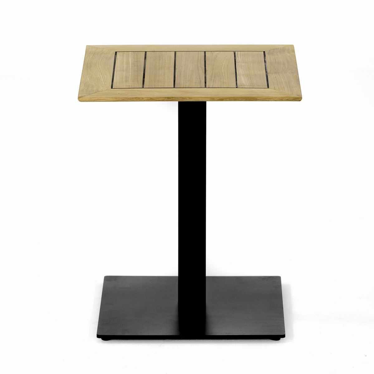Vogue 24x24 inch Table Top Black Base Combo