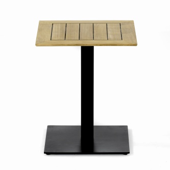 Vogue 24x24 inch Table Top Black Base Combo