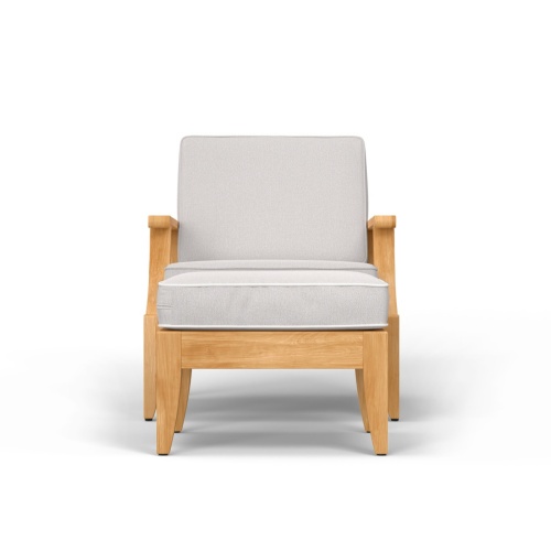 Laguna Teak Lounge Chair & Ottoman - Picture E