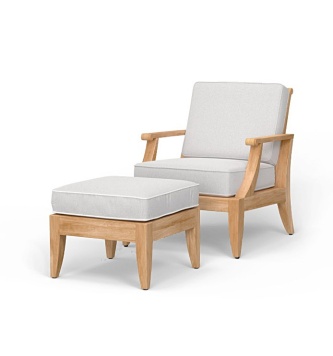 Laguna Chair & Ottoman Set