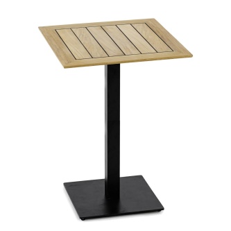 Vogue 30x30 Bar Top & Black Base Combo