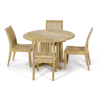 5 pc Barbuda Laguna Teak Dining Set