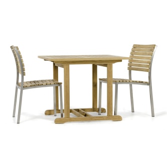 3 pc Square Vogue Bistro Set