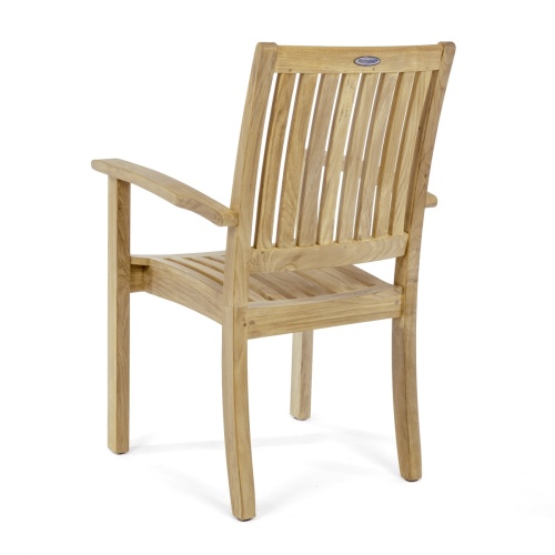 9 pc Sussex Veranda Teak Dining Set - Picture L