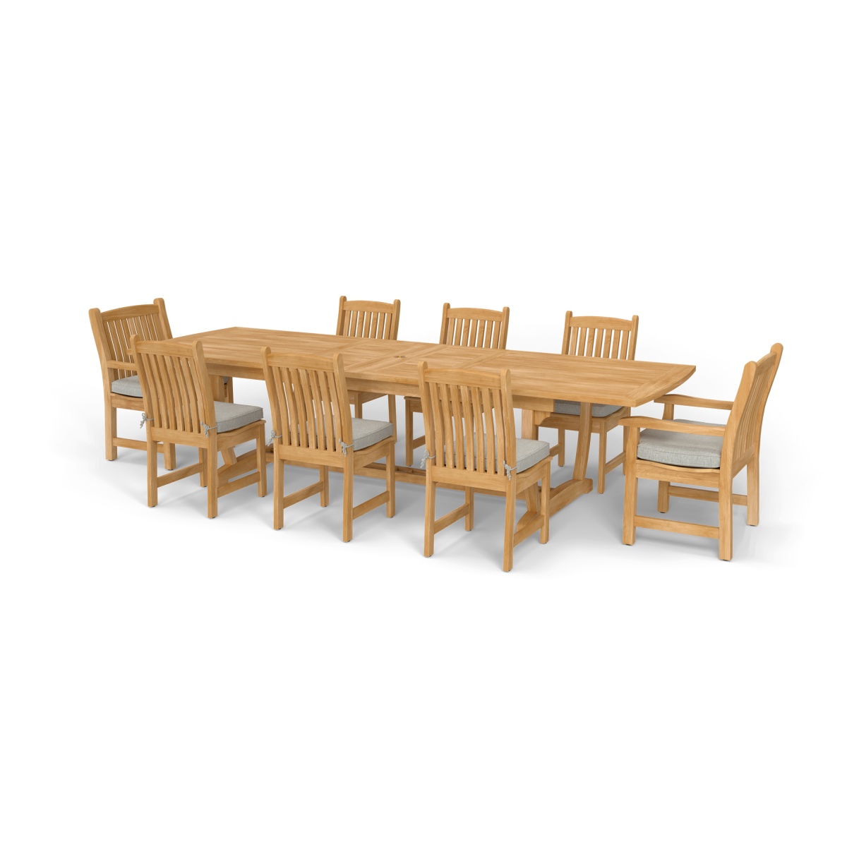 Veranda 9 pc Teak Dining Set